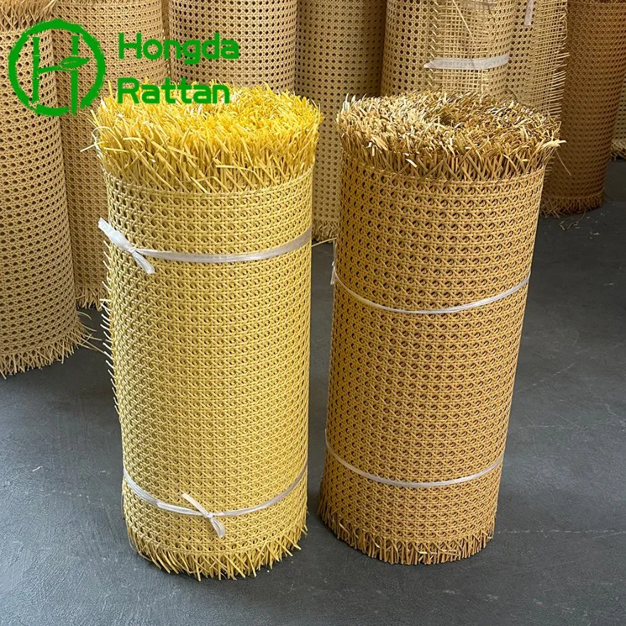 PE Rattan Mesh Roll Texture
