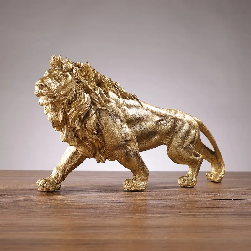 Decorative Lion Resin Craft