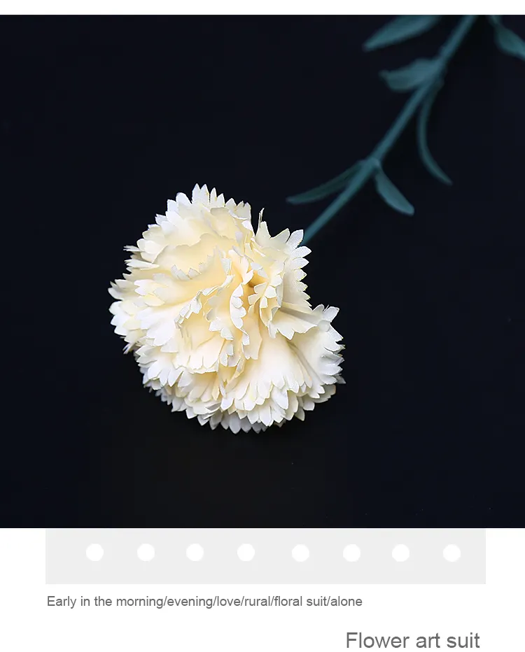 Artificial Carnation Detail 11