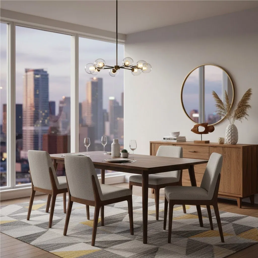 Teak Wood Fish Decor, Cutout Design + Carved Detail, Coastal Tabletop Accent