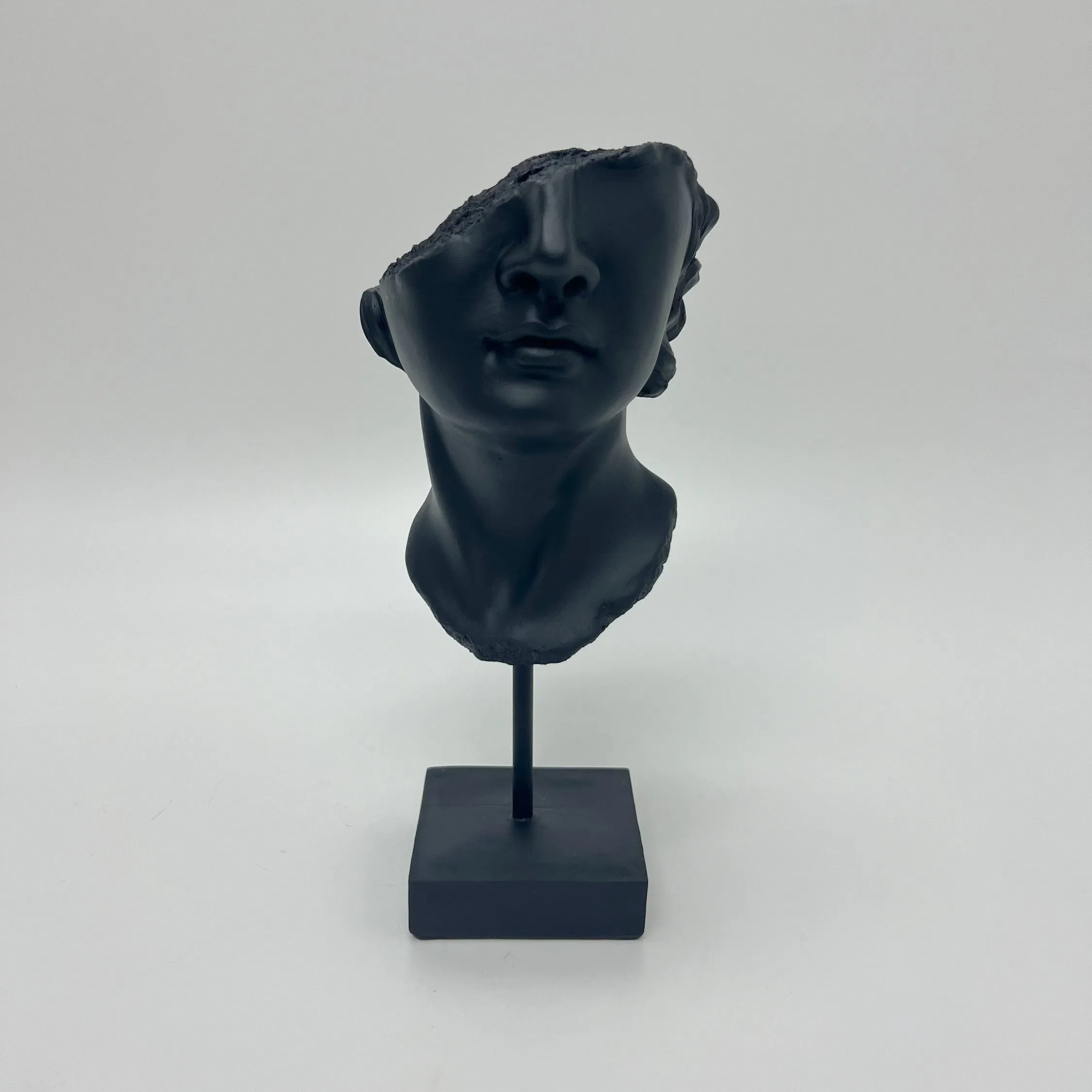 Modern Resin David Statue for Home Decoration Resin Crafts Black/ Gold David Sculpture