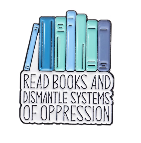 Wood-Accent Enamel Lapel Pin Decor