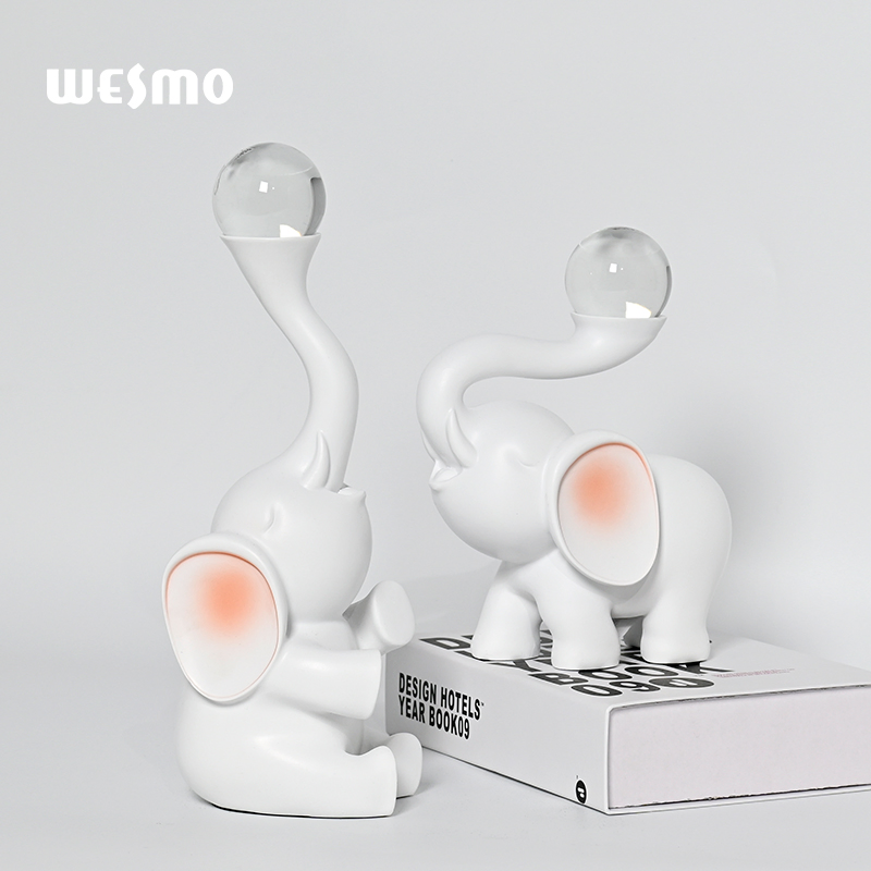 Creative Animal Elephant Sculpture Tabletop Decoration Home Decorative Objects Ornament