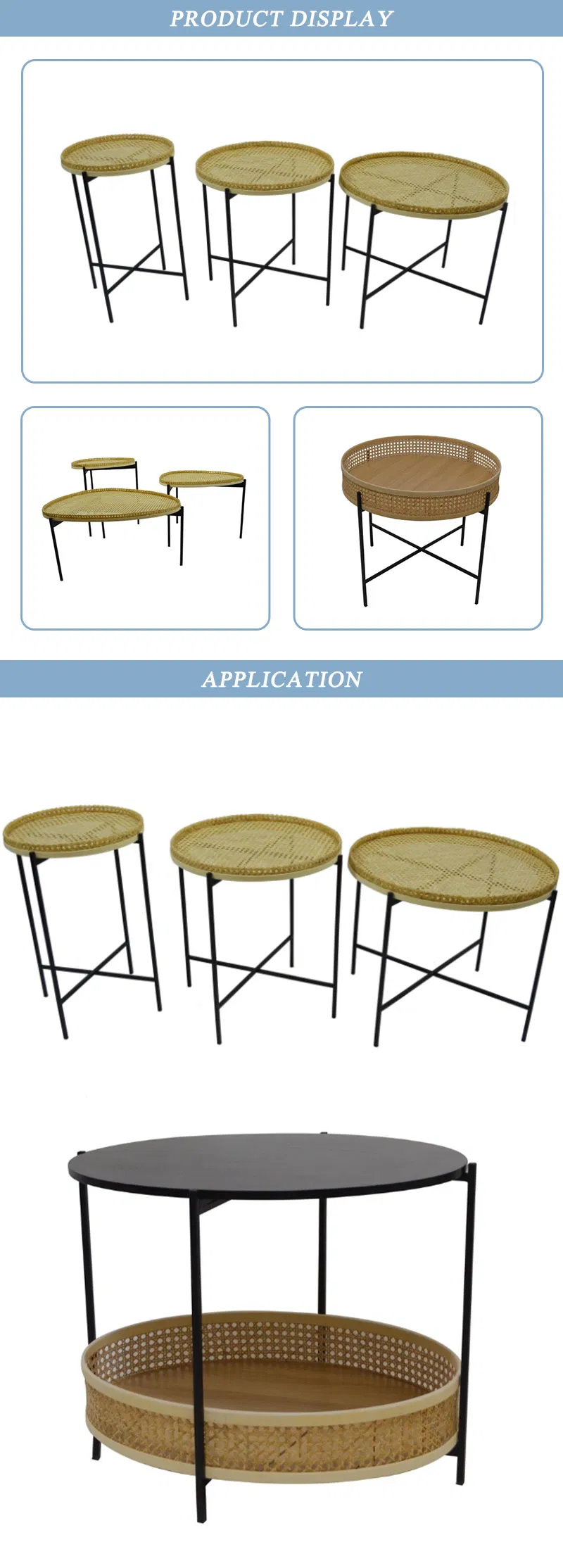 Rattan Table Details