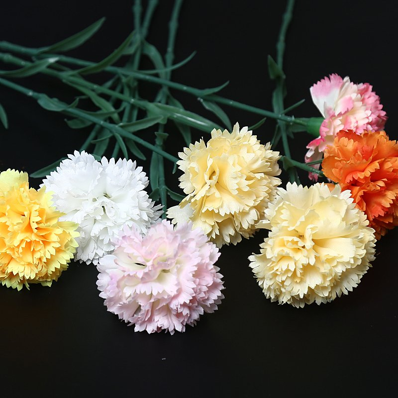 Delicate Artificial Flower Plum Blossoms: Asian-Inspired Home Accents: Marigold Paper Size Exhibition Stone Contemporary Sprig Decoration