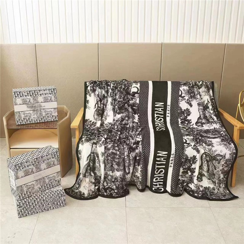 Home Accessories Luxury Decoration Pieces Print on Demand Throw Blanket Dropshipping Boho Blanket Fleece