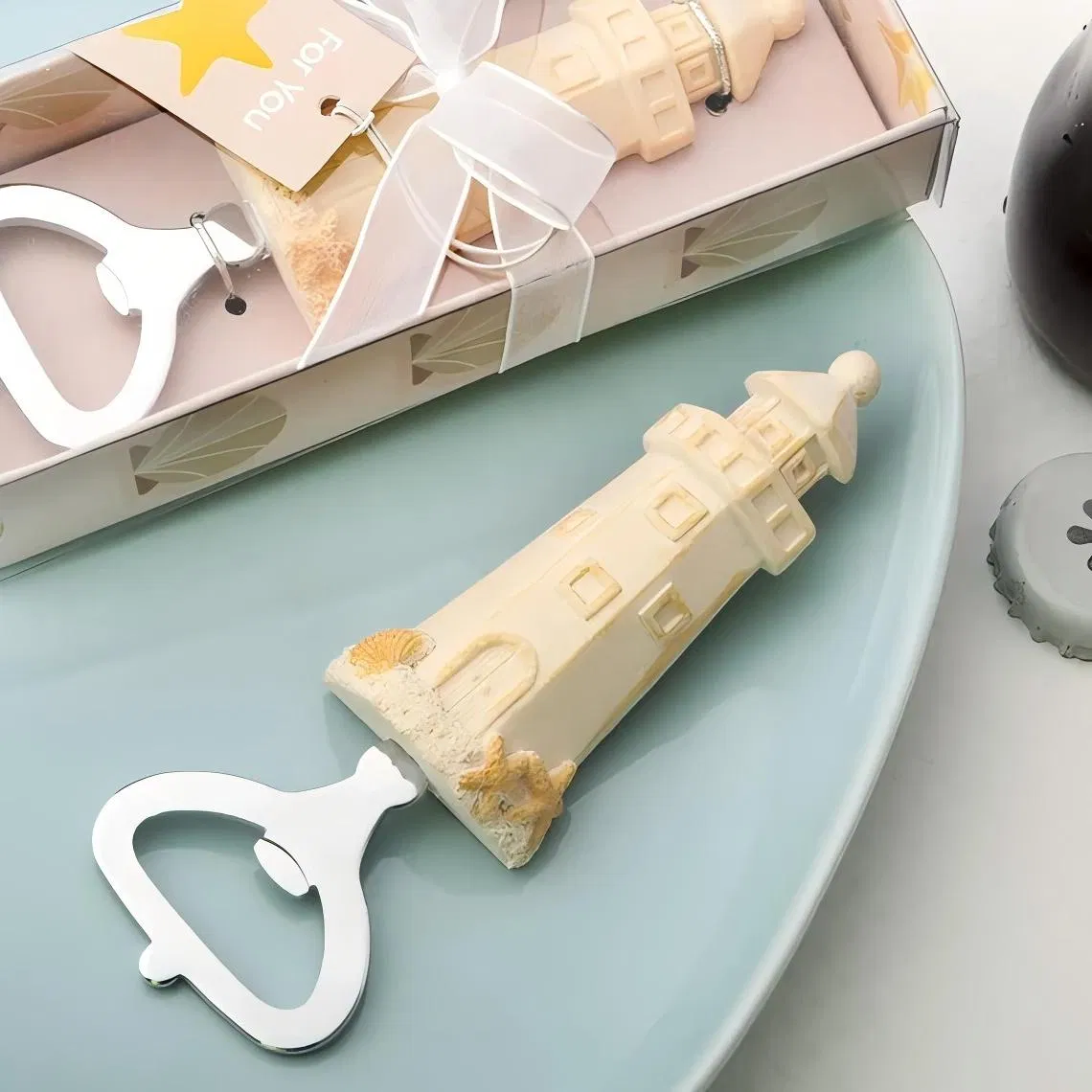 Wholesale Price OEM Manufacturer Tour Travel Tourist Tourism Gifts Customized Home Decorative Polystone Polyresin Crafts Custom Poly Resin Bottle Opener Factory