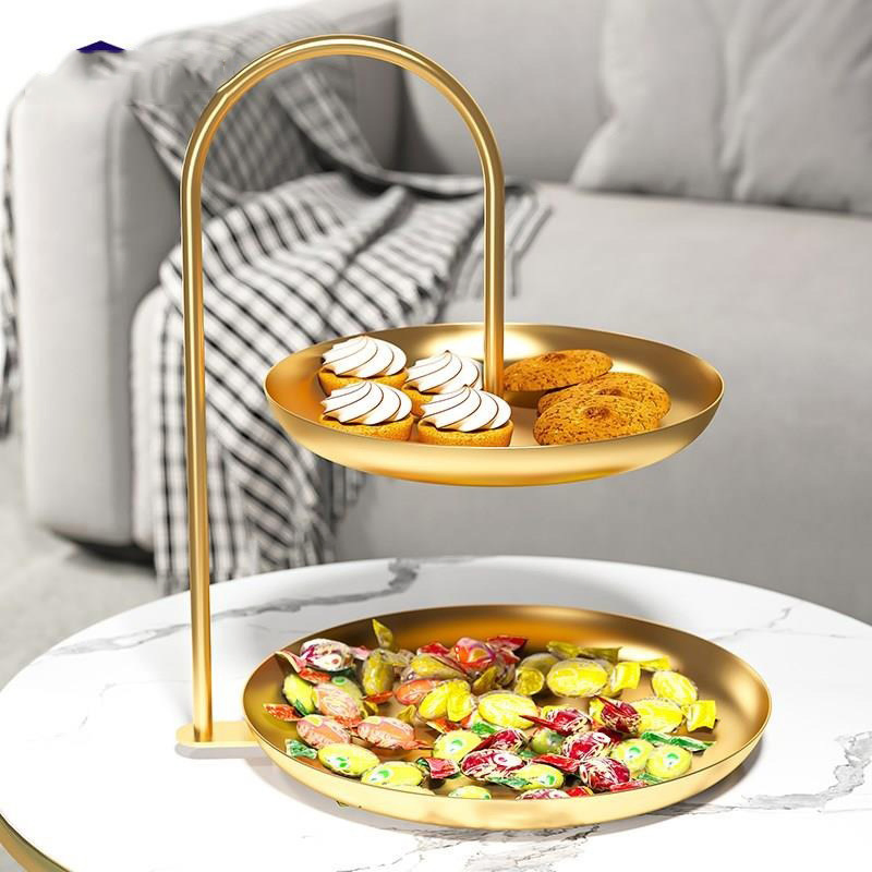 Patented Metal Fruit Tray for Home Guest Snack Storage