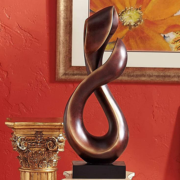 Home Decoration Modern Design Customized Size Abstract Bronze Art Sculpture
