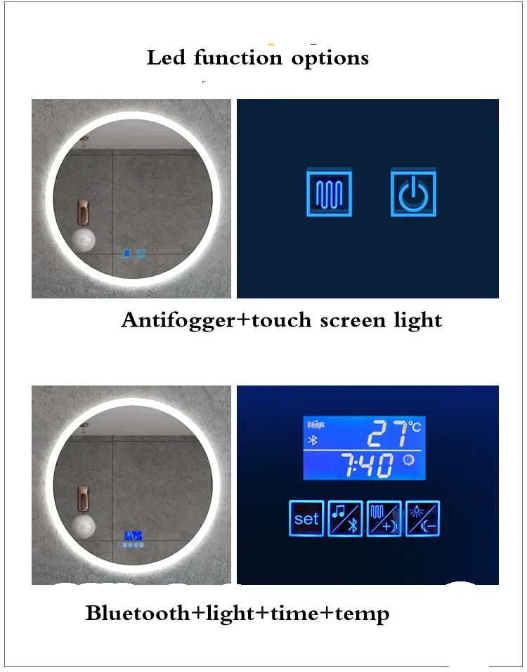 LED Mirror Structure