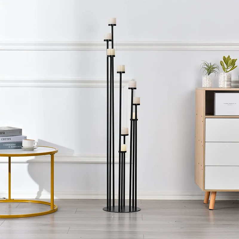 Gold Candelabra Centerpiece 6