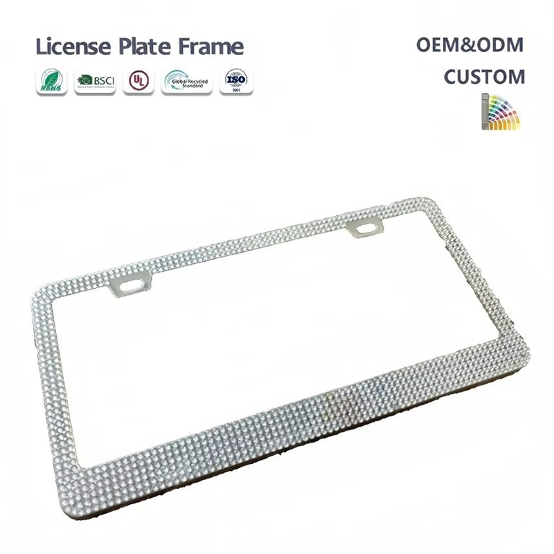 High Quality Central Asia Plate Frame Luxury Car Accessory