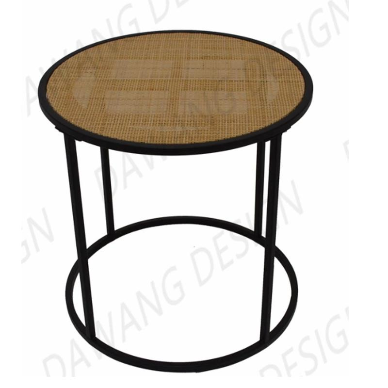 Living Room Rattan Corner Table