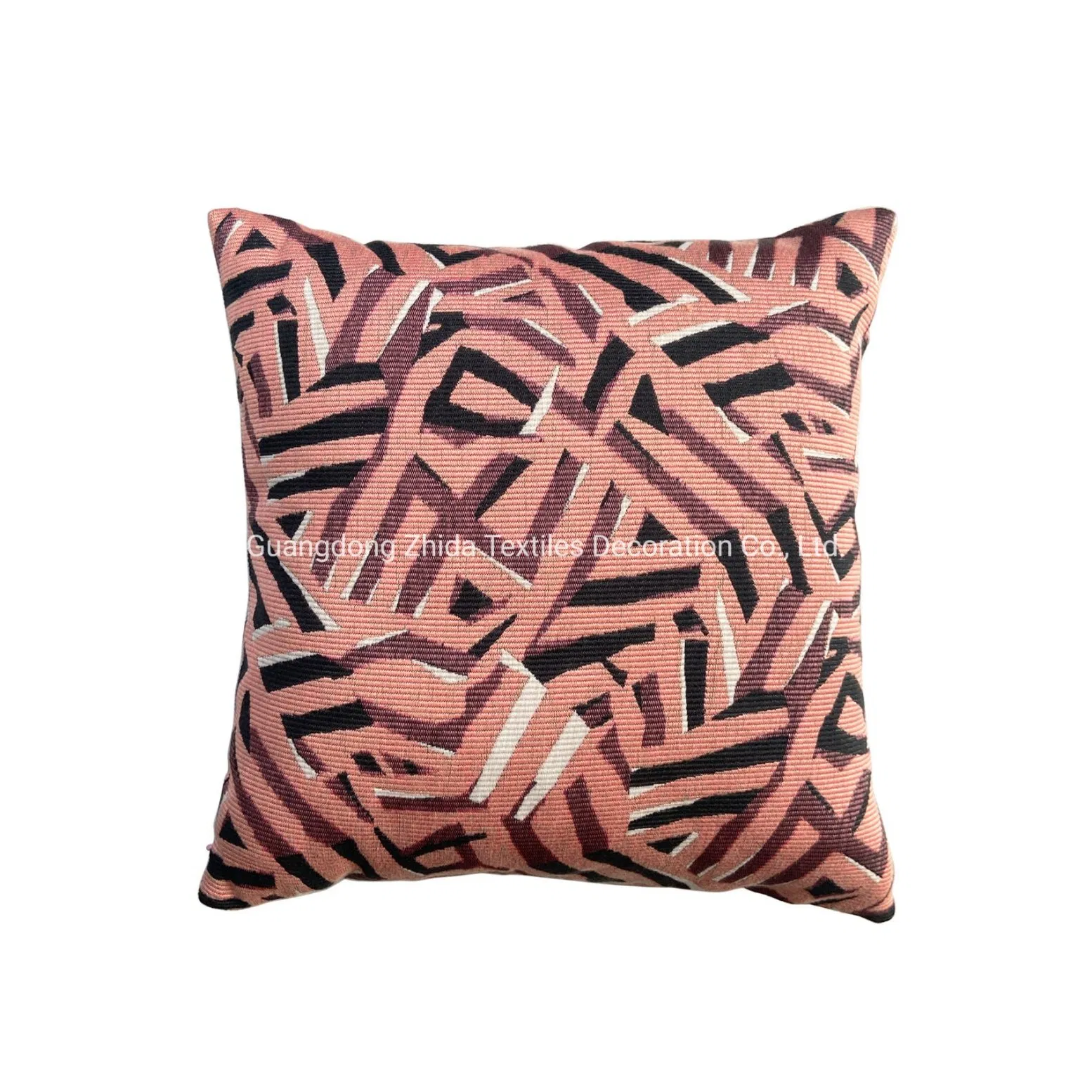 18 Inch Jacquard Fabric Weaving Polyester Insert Decorative Pillow Almofada
