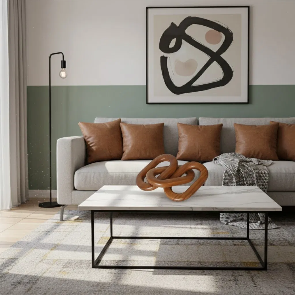 Wood Chain Link Decor