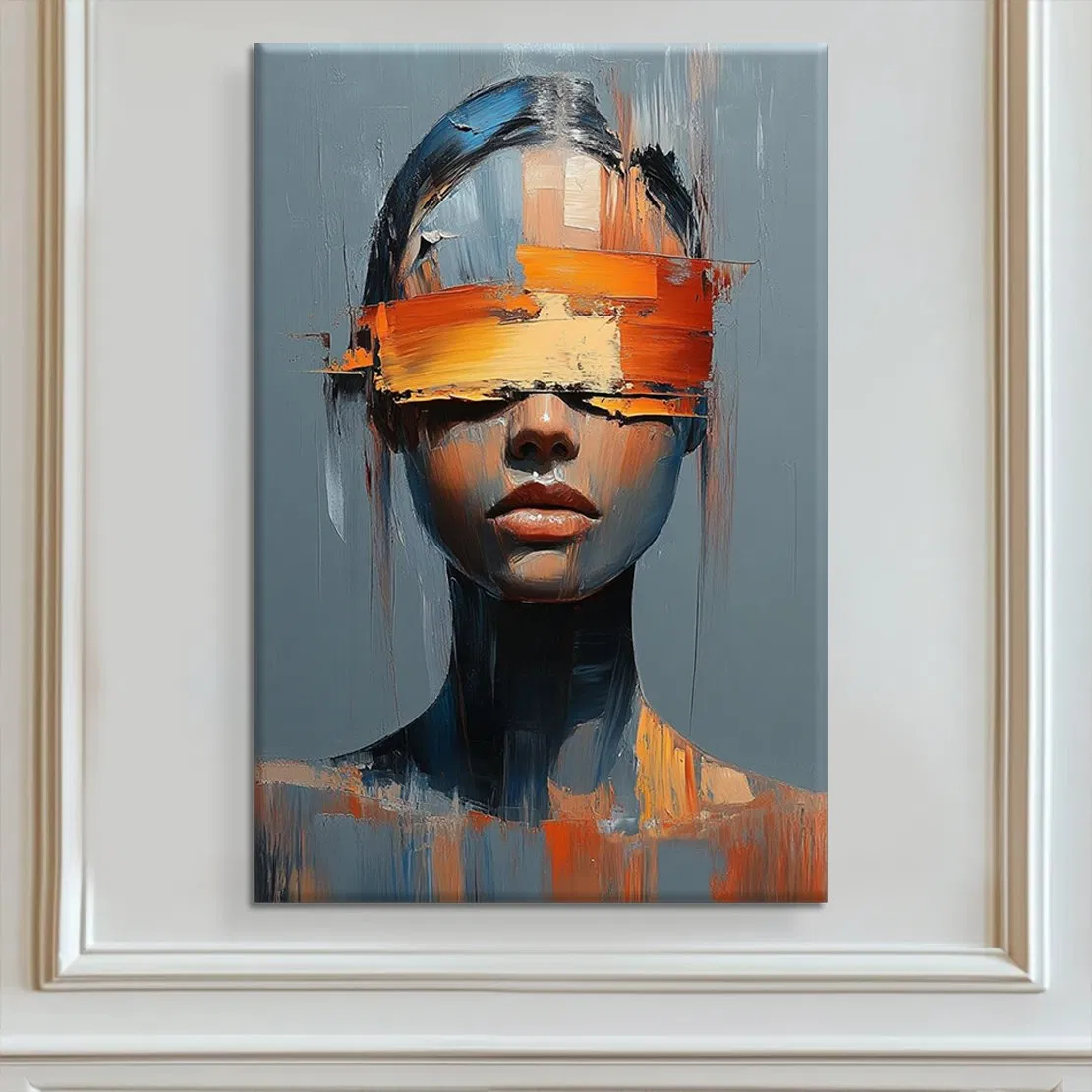 Wholesale of Custom-Made Portrait Art Hand-Painted and Spray-Painted Wall Hangings