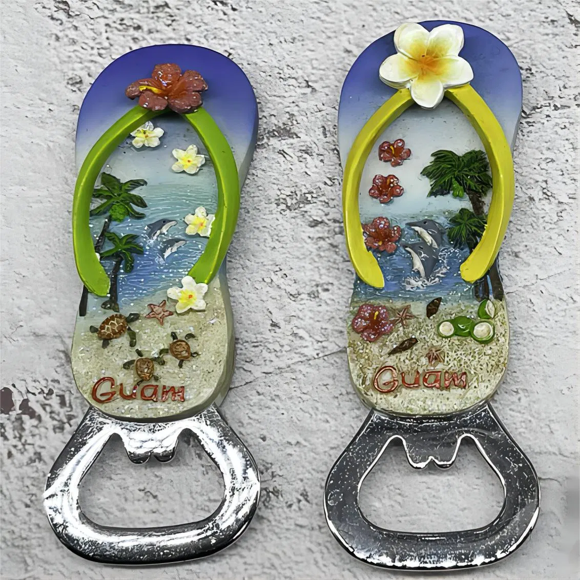 Wholesale Price OEM Manufacturer Tour Travel Tourist Tourism Gifts Customized Home Decorative Polystone Polyresin Crafts Custom Poly Resin Bottle Opener Factory