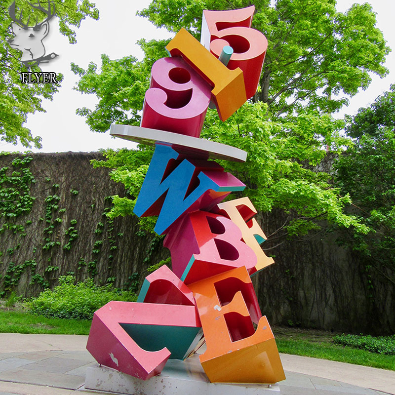 Modern Home Art Sculpture High Qualitity Stainless Steel Garden Sculpture Steel Abstract Sculpture