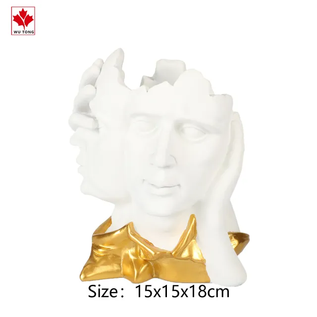 Modern Human Face Sculpture 3