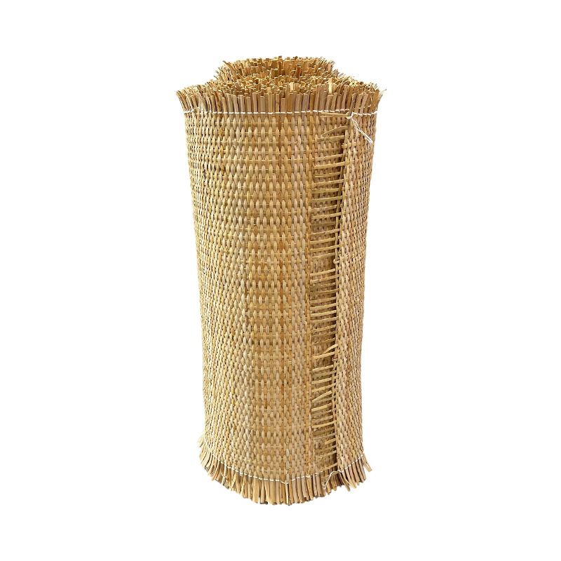 Source Factory Natural Rattan Webbing Raw Material Mesh Webbing Cane Roll for Rattan Bamboo Cane Furniture