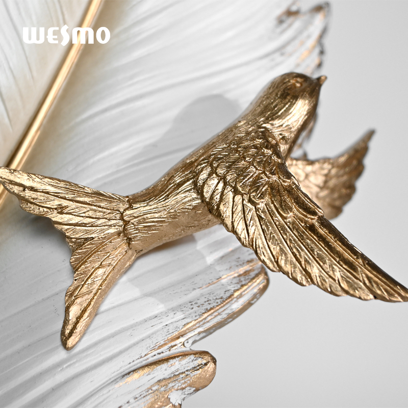 Abstract Home Ornament Tabletop Decorative for Home Decor Luxury Resin Craft