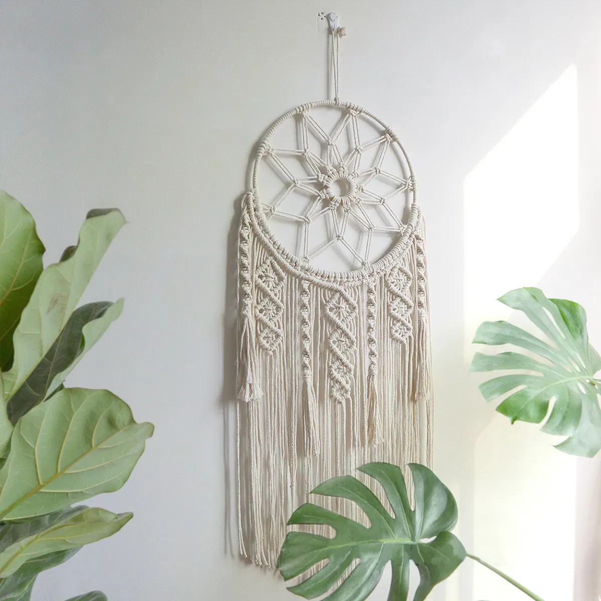 Bohemian Wall Macrame Tapestry Art Hanging Decor for Home Party Wedding Mi29376