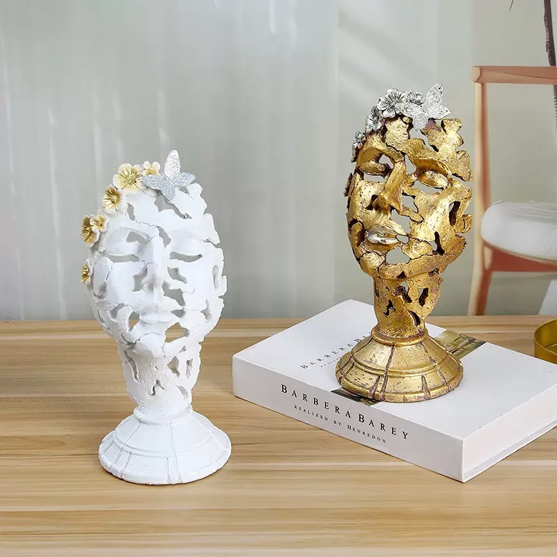 Guangdong Wholesale Custom Indoor Polyresin Poly Resin Figure Statue Vintage Decorative Art Sculpture Home Decor Craft for Decoration Desktop Items