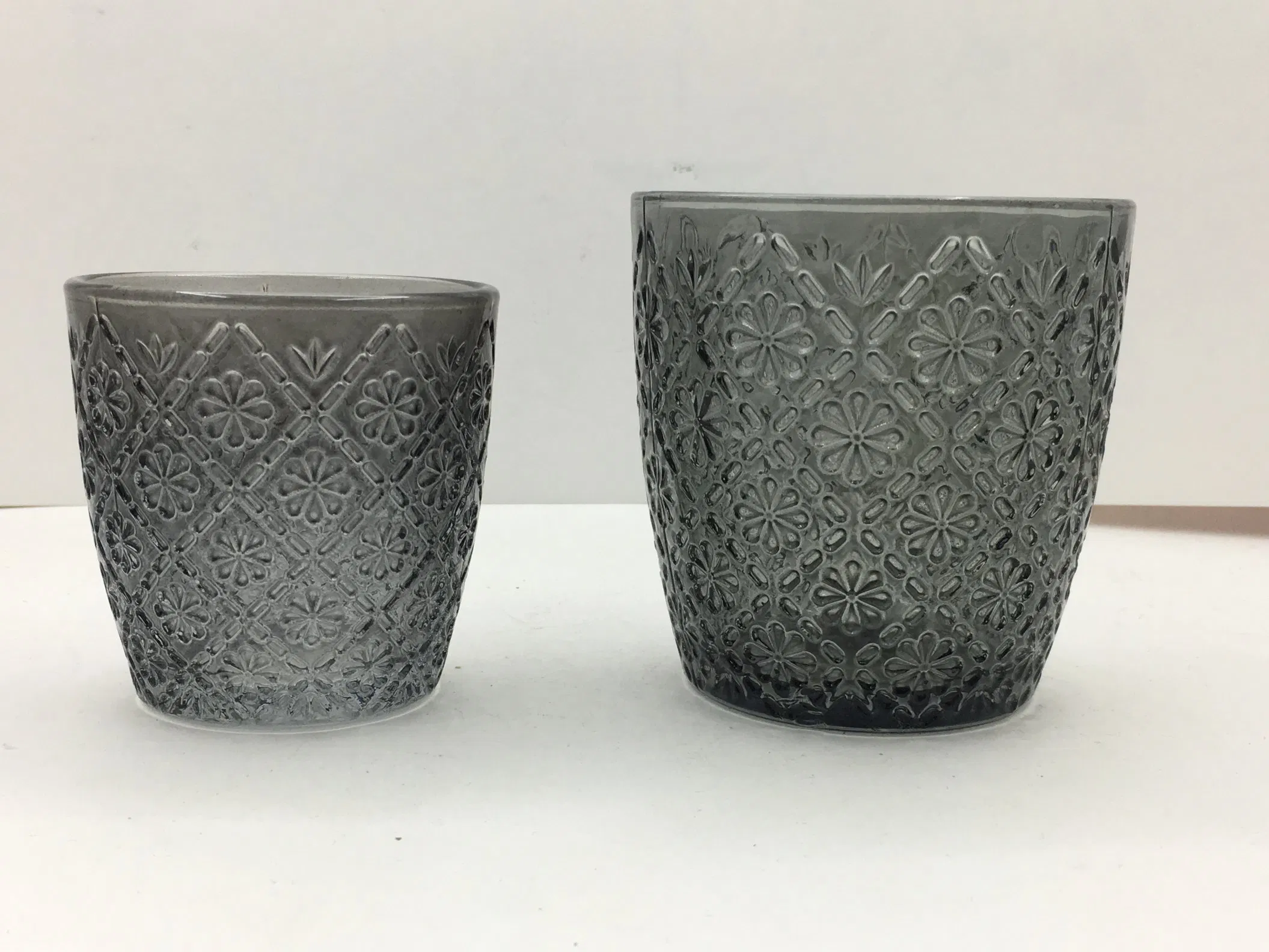 Premium Colorful Glass Candle Holder for Candle Filling and Home Decoration