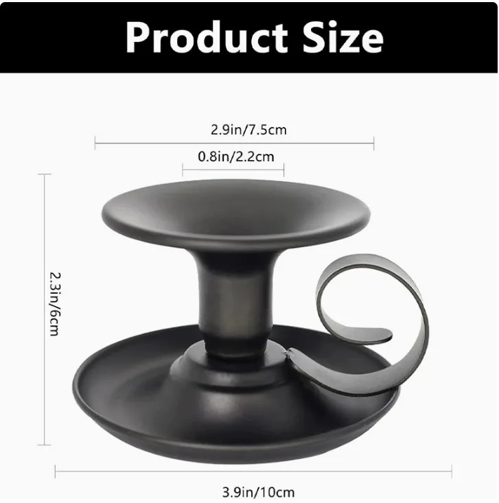 Iron Candle Holder Detail 2