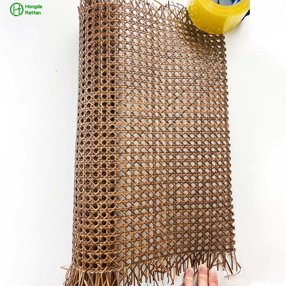 Hot-Selling Plastic Rattan Roll Multi-Purpose Furniture Weaving Mesh Handmade