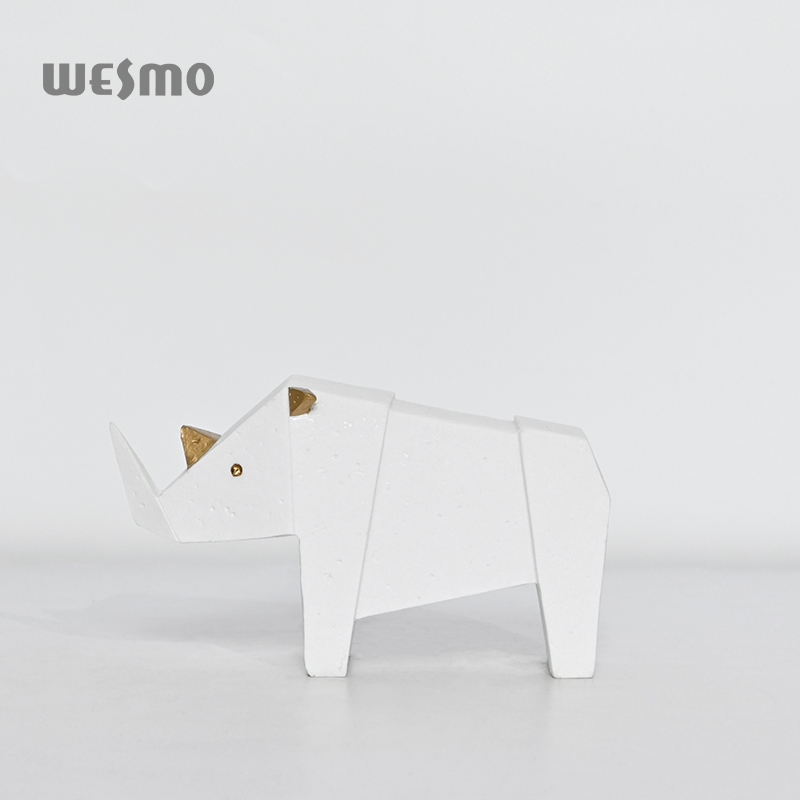 Minimalist Home Decor Luxury Desk Office Decorative Accent Resin Statue Animal Decorations