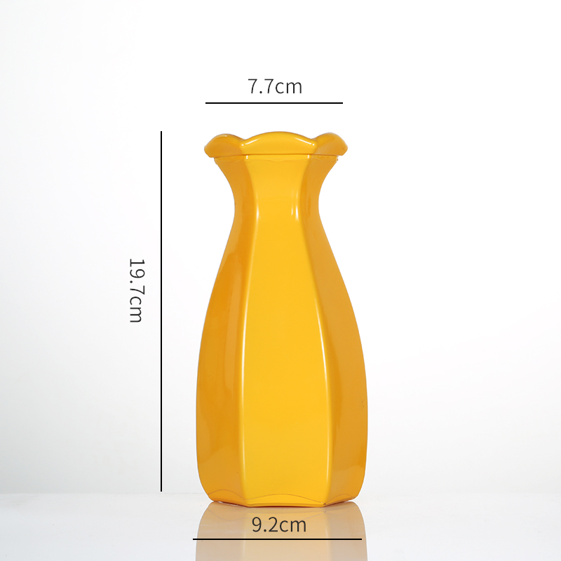 Glass Vases for Decor, Flower Vase for Home Decor, Modern Decorative Vase Centrepieces Living Room, Kitchen, Office Wedding or Gifts