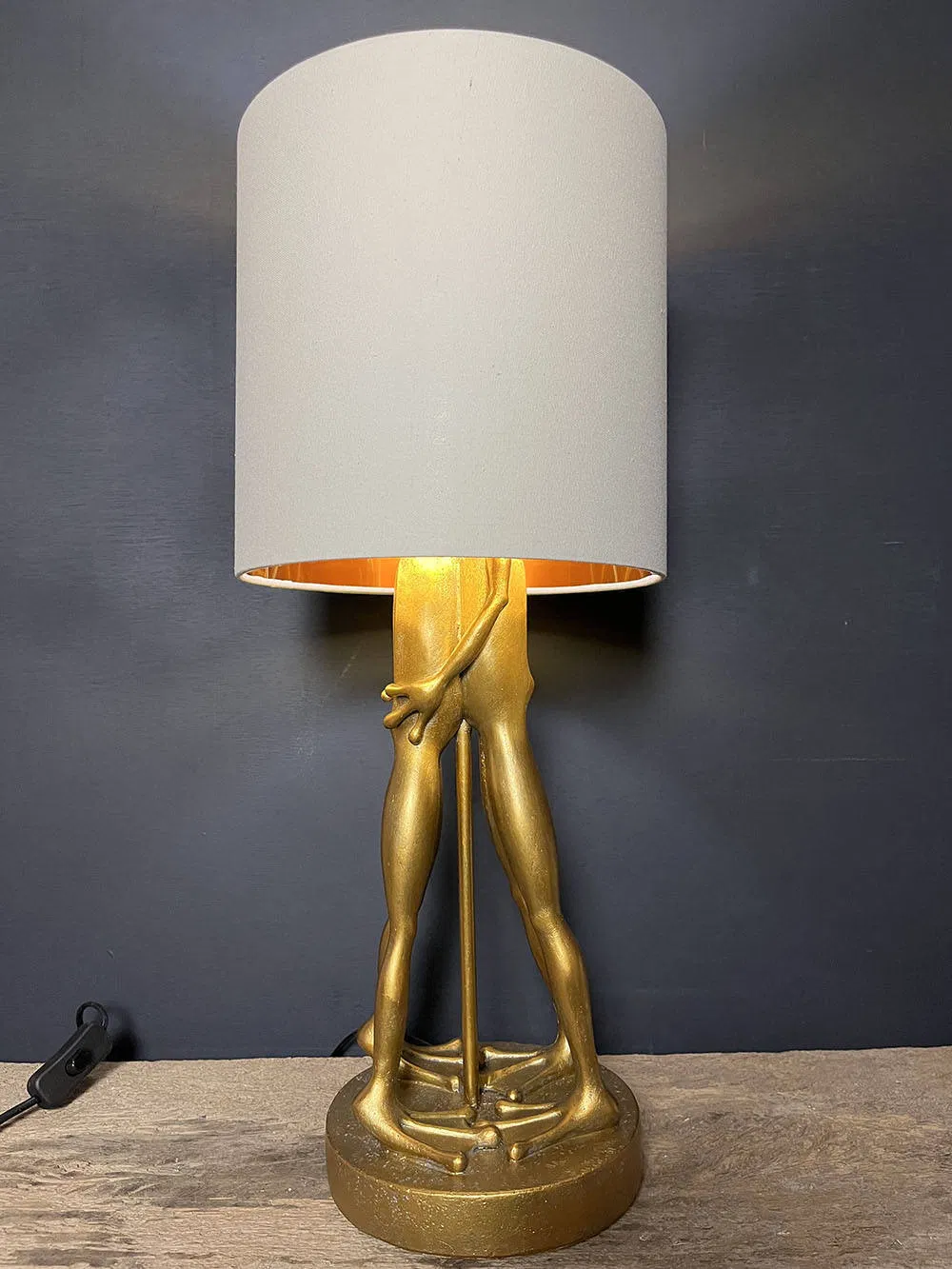 Modern Ambient Light Desk Lamp Creative Resin Night Ornaments Home Decor Table Decorative with Animal Pattern