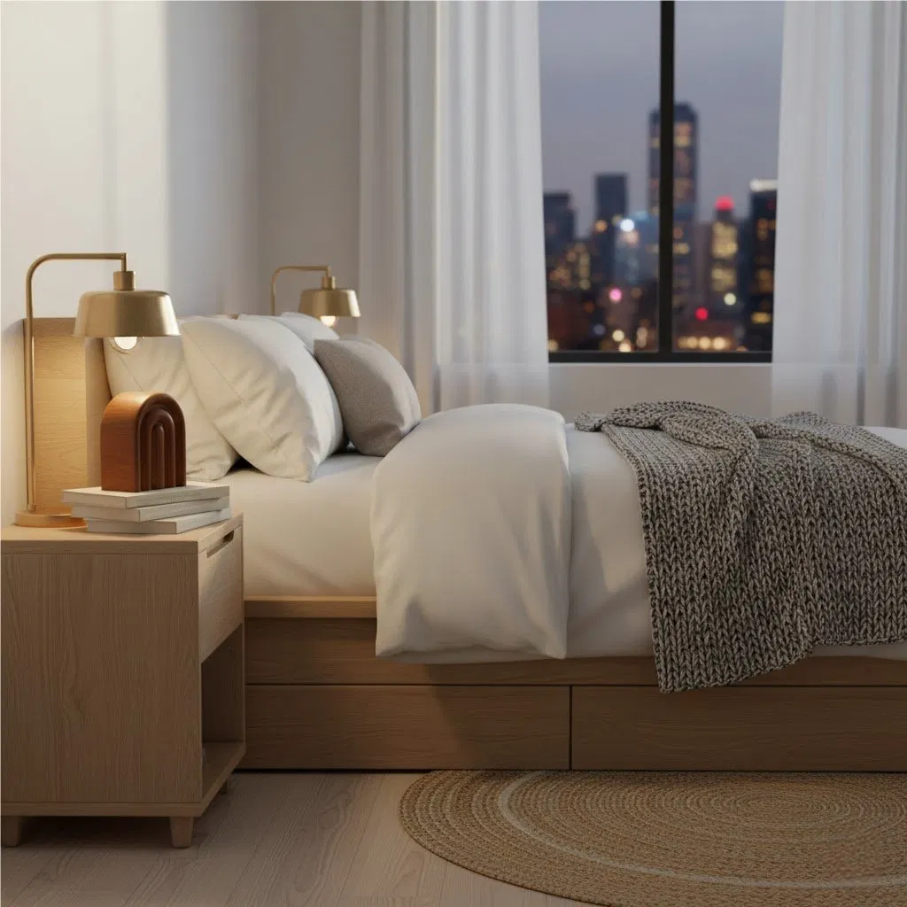 Artisan Little Arches Figurine: Wooden Arch Design for Eclectic Shelf &amp; Table Decor