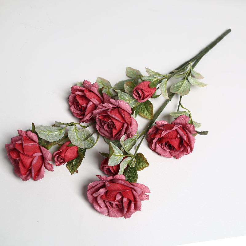 Matte Finish Artificial Flower Decoration Modern Minimalist Decor Silk Tree Delphinium Freesia Home Decor Wedding Decoration Party Decoration Decoration