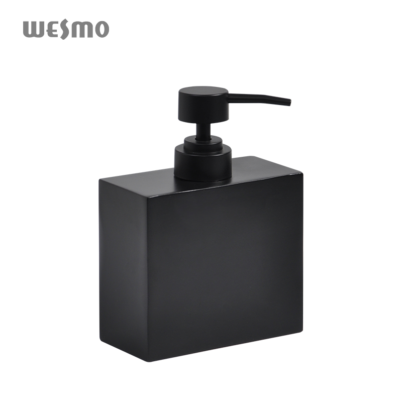 Simple Black Nordic Style Bathroom Set Accessories Soap Dish Tray Decoration