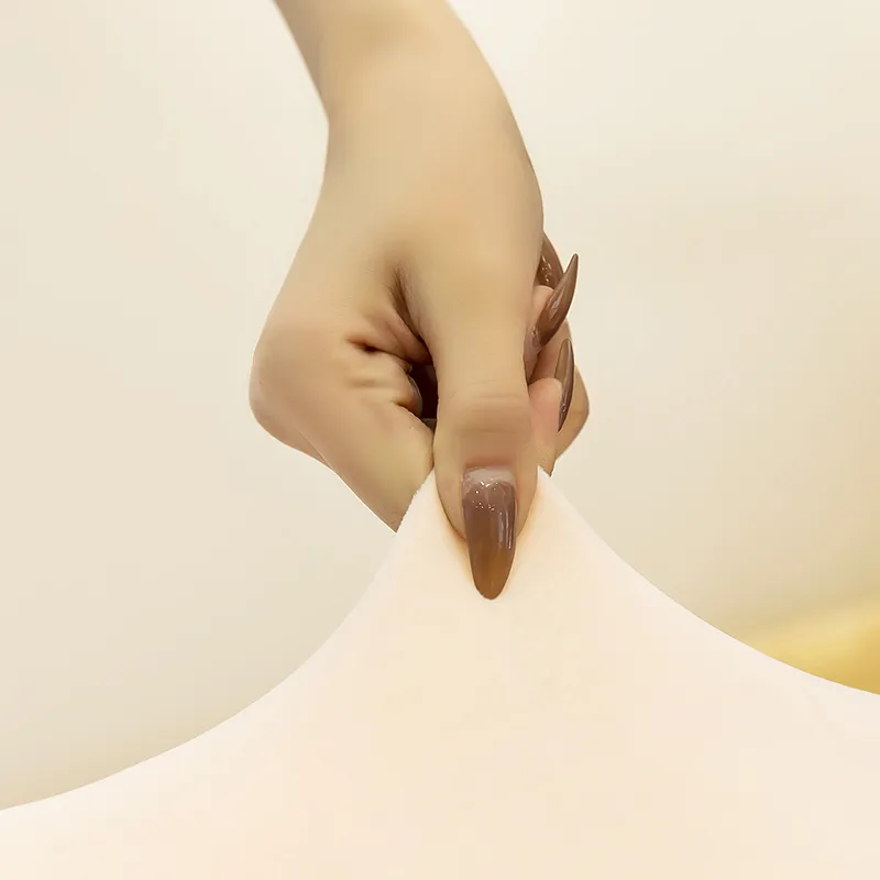 Peach Pillow Detail 3