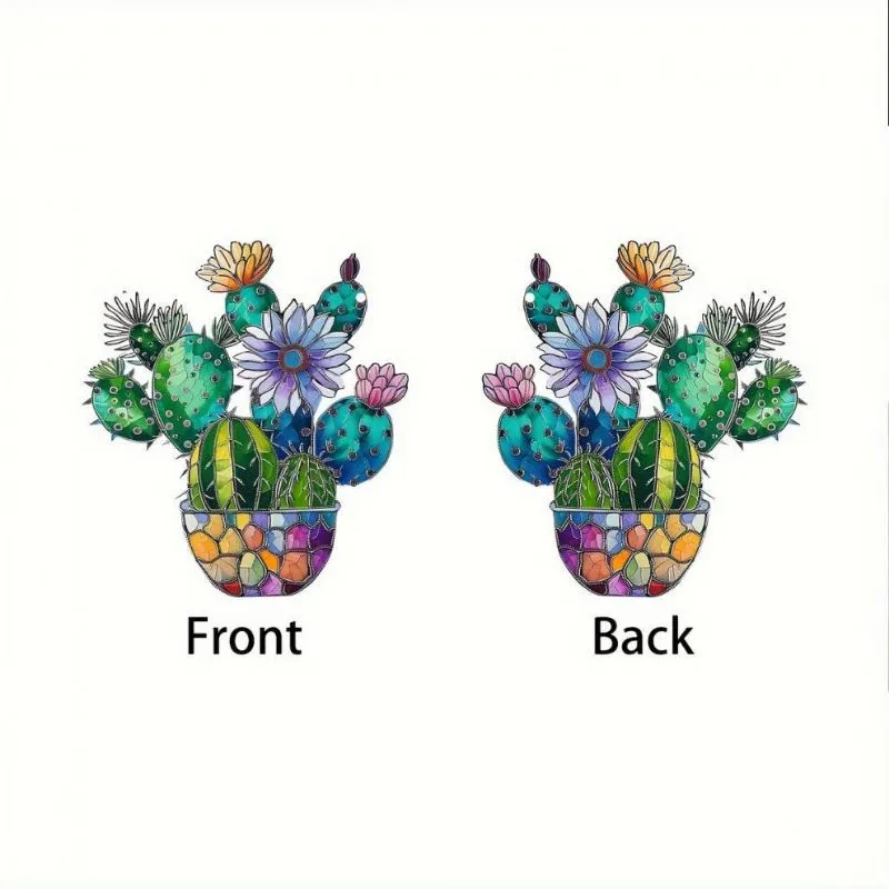 Acrylic Cactus Wall Decor