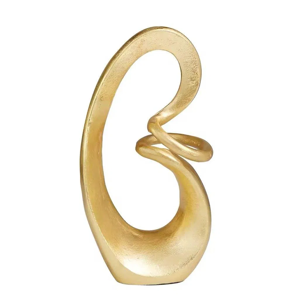 Modern Abstract Metal Sculpture - Handcrafted Stainless Steel Wire Art Decor, Silver Human Figure Statue for Home &amp; Office, Growth-Themed Indoor Sculpture