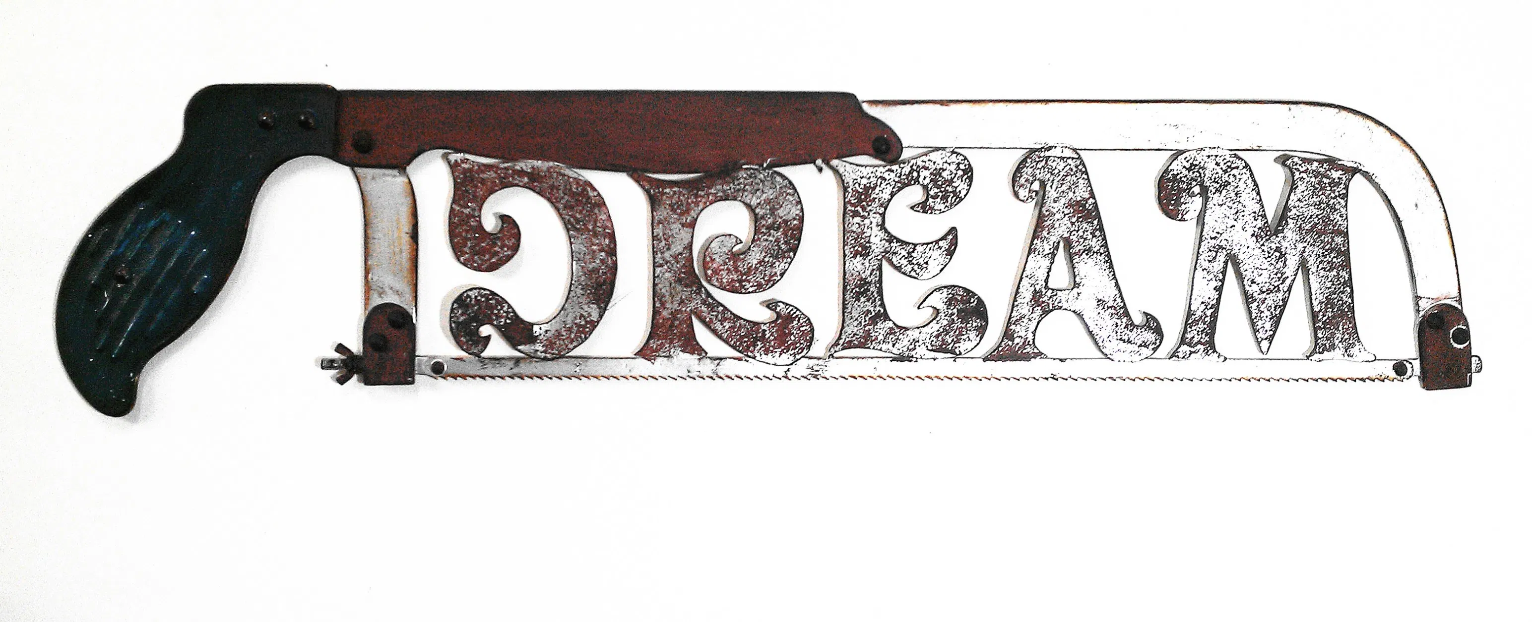 Metal Iron "J" Shape Home Wall Art Decor (BR142027-J)