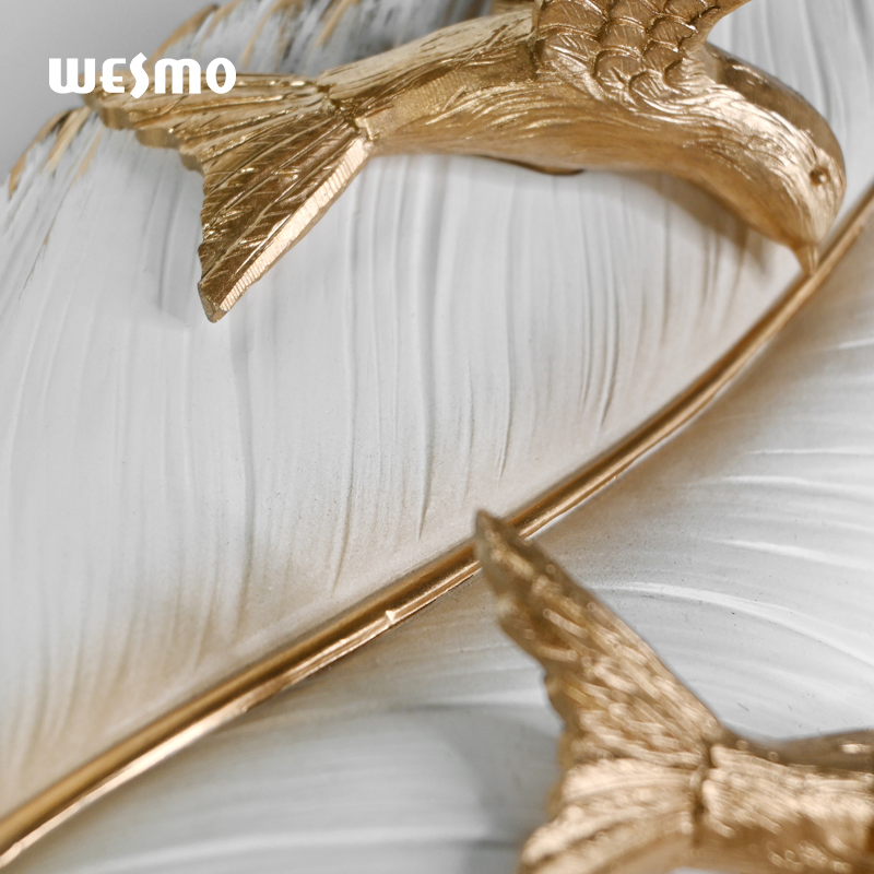 Abstract Home Ornament Tabletop Decorative for Home Decor Luxury Resin Craft