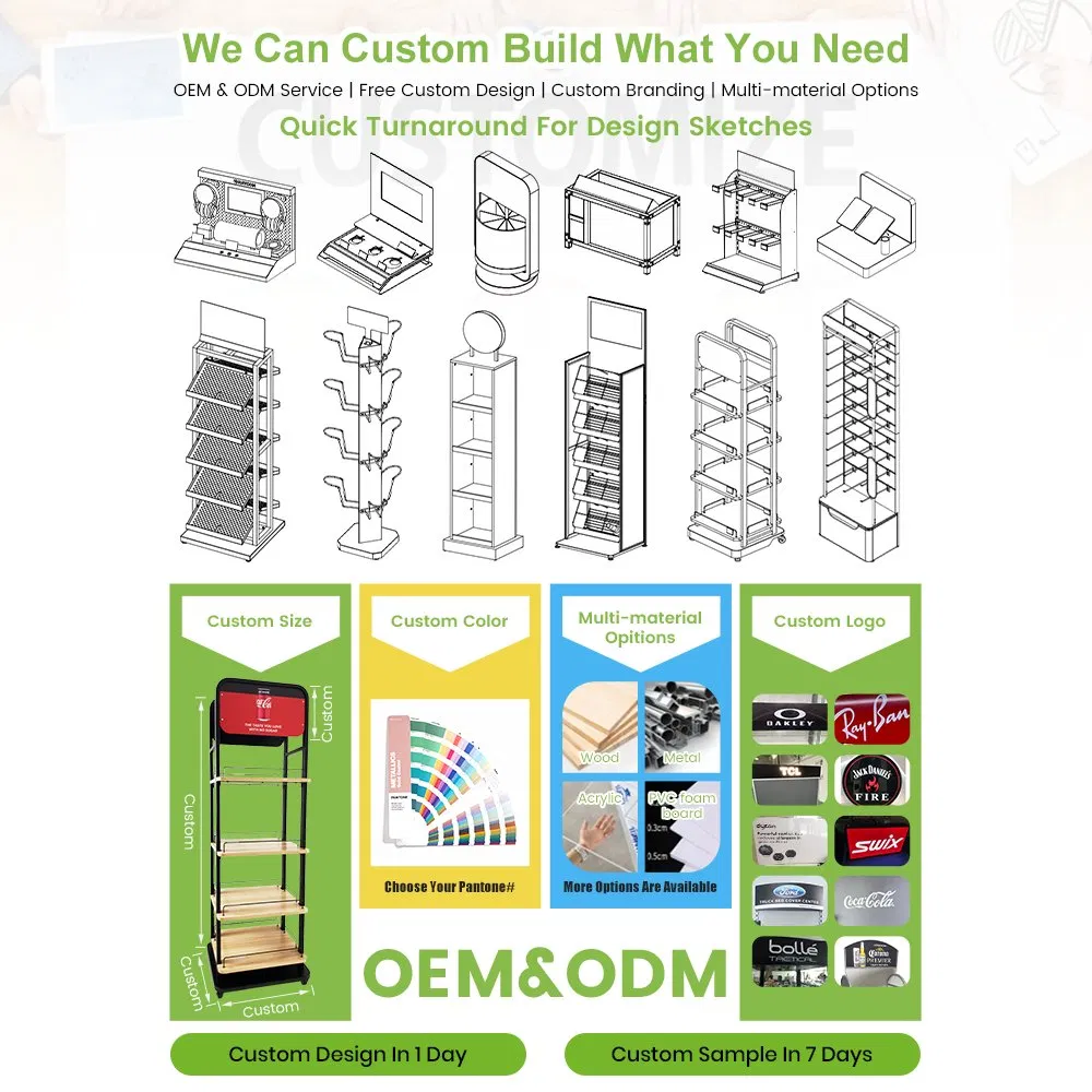 Customizable Snack Chocolate Promo Display Rack for Seasonal Retail Campaign
