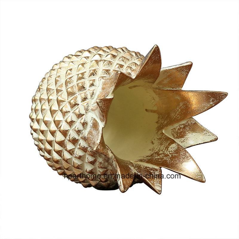 Artificial Nordic Style Resin Pineapple Red Wine Holder Home Decoration