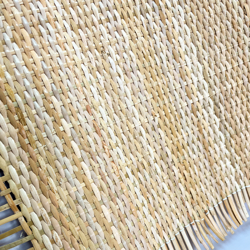 Source Factory Natural Rattan Webbing Raw Material Mesh Webbing Cane Roll for Rattan Bamboo Cane Furniture