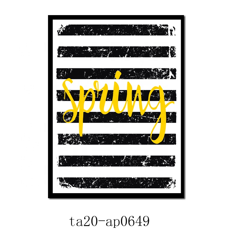 Black and White Canvas Wall Art Printing Cheap Home Decor Stripes Modern Simple Minimalist Artistic Cool Decor Indoor