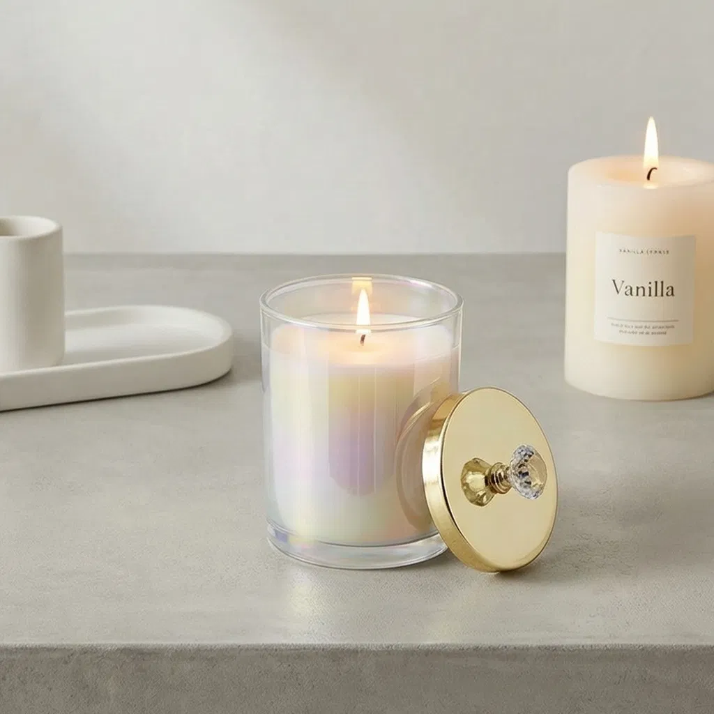 Handcrafted Colorful Candle Holder