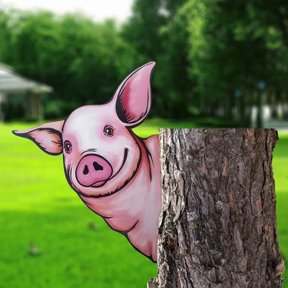 Customized Garden Decoration Animals Metal Dog Branch Wall Door Art for Outdoor Spaces