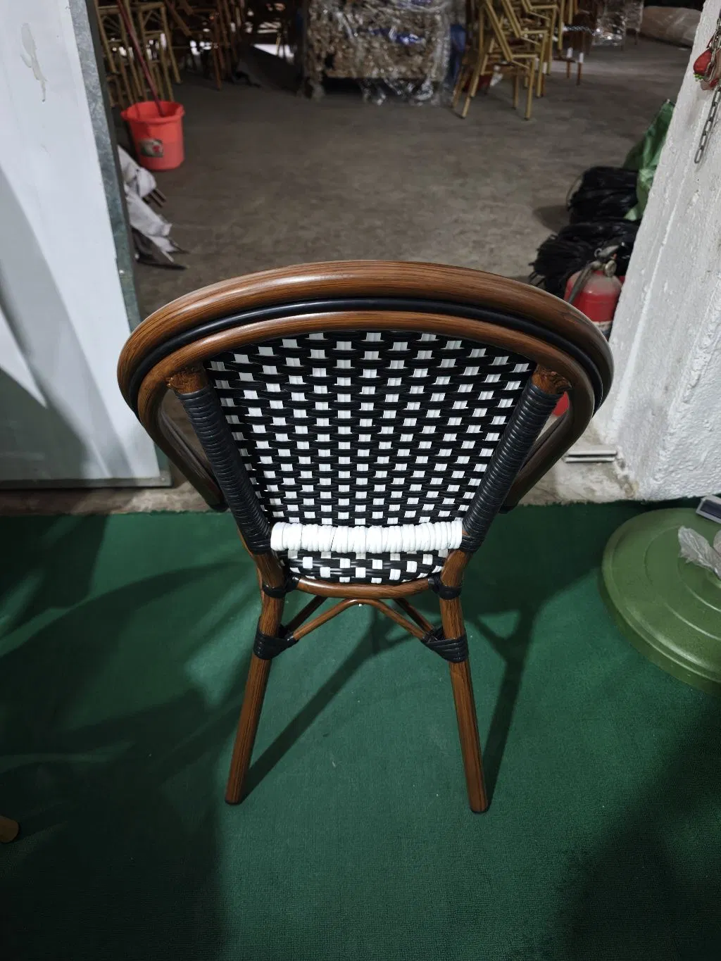 Outdoor Leisure Wholesale Patio Customized Resort Hotel Restaurant Balcony Metal Weaving PE Rattan