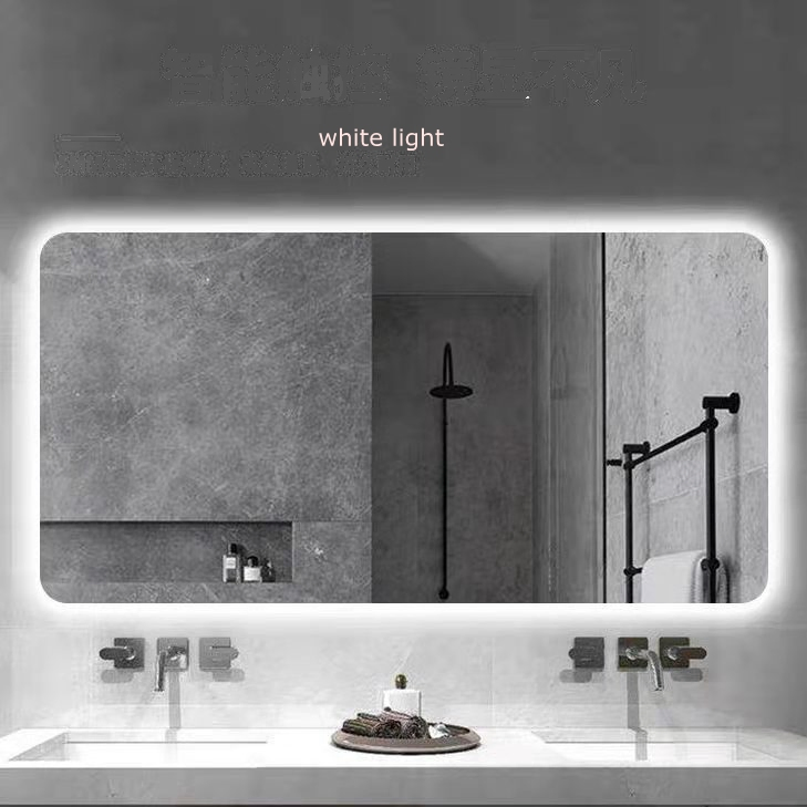 3mm/4mm. 5mm All Size Customized Decorative Silver Aluminum Cooperfree Wall Makeup LED Espejos Styling Smart Hotel Bathroom Mirror for Furniture Decoration