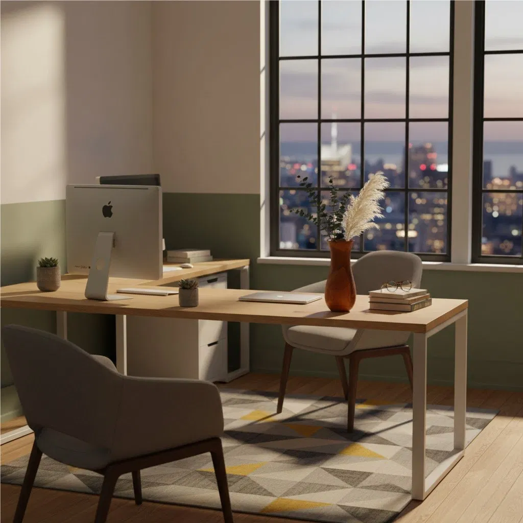 Curved Teak Flower Vase, Handcrafted Wood, Stylish for Home &amp; Flower Accents